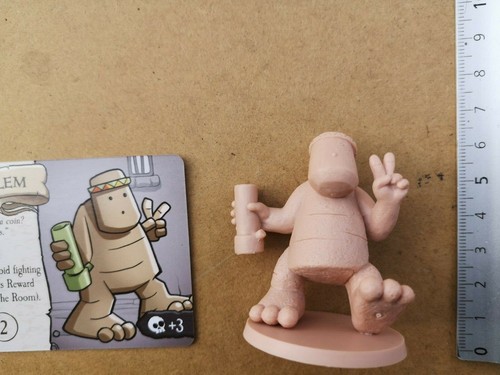 Stoned golem miniature - stoned,