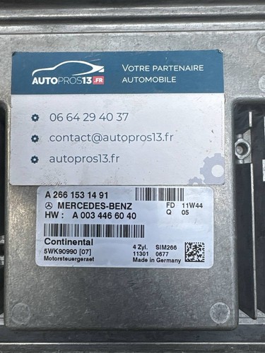 Calculateur moteur mercedes - calculateur,