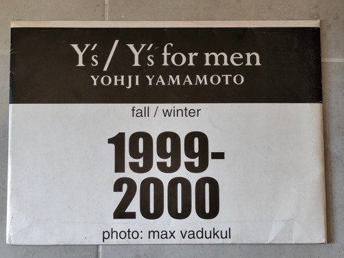 For men yohji yamamoto fw - y's,