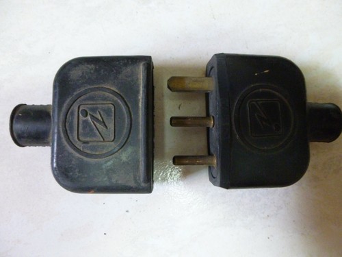 Lot prise plate mâle - lot,