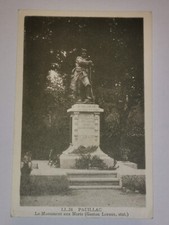CPA 33 PAUILLAC - Le Monument