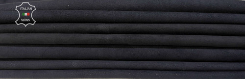 Bleu foncé daim noir - noir, mince