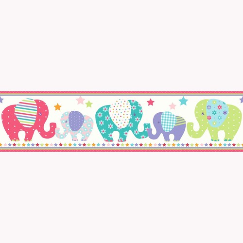 Enfants peint frise dinosaures - peint,