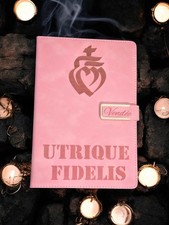 Carnet Calepin A5 en Cuir PU Cœurs Vendéens - Chouans Sacré-Cœur Religion Histoi