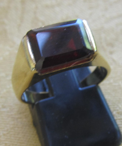 Bague vermeil cabochon - bague,