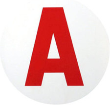 Disque A Jeune Conducteur Adhésif Obligatoire pour Voiture – Signalisation Auto