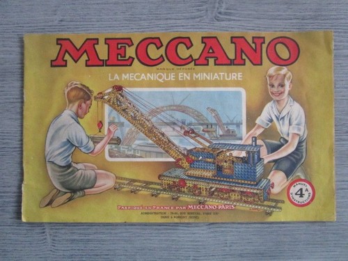 Meccano manuel instructions - manuel, d'instructions