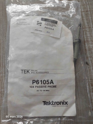 Tektronix oscilloscope probe - tektronix,