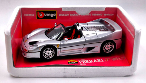 Ferrari f50 burago cod - ferrari, 1/18