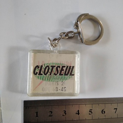 Porte clé vintage lenticular - porte,