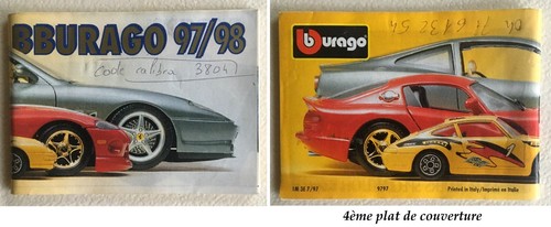 Catalogue burago 1997 - catalogue,