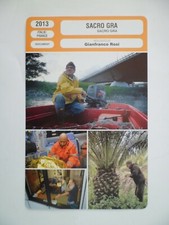 CARTE FICHE CINEMA 2013 SACRO GRA Gianfranco Rosi Nicolo Bassetti