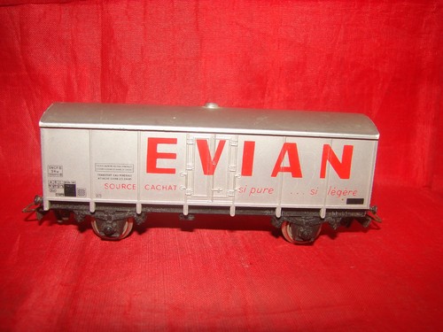 Jouef wagon couvert evian - couvert,