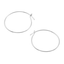 2 créoles anneaux en argent 925