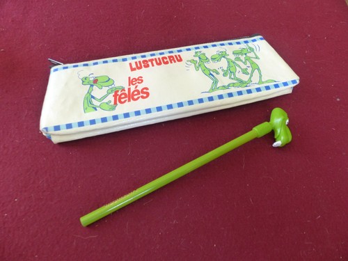Trousse crayon le - +,