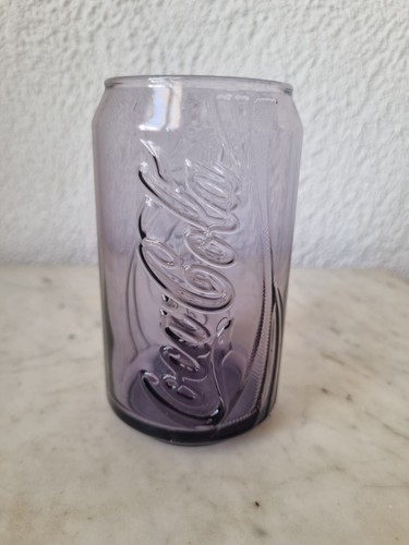 Verre coca cola violet - coca, canette