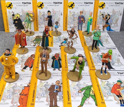 Moulinsart tintin figurines - tintin,