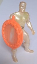 Figurine Marvel Secret Wars Iceman avec Bouclier 1984 Mattel