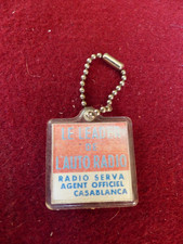 porte clé : plastique VISIOMATIC  – RADIOMATIC autoradio voiture CASABLANCA