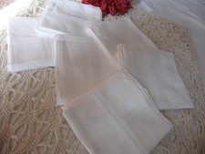 6 ANCIENS MOUCHOIRS HOMME