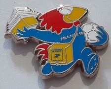 pins la poste football france 98 footix arthus bertrand