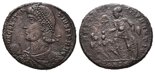 Constantius follis fel - ae,