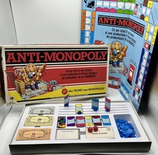 ANTI-MONOPOLY - Jeu de société Orli Jouet/Ferriot Productions 1984 - TBE