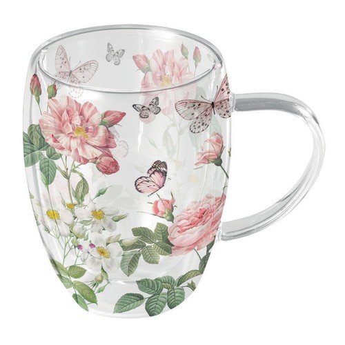 Tasse thé verre double - tasse, en