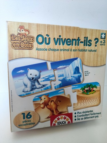 Puzzle bois educa borras - puzzle,