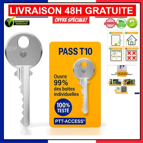 Clé pass ptt t10 - ptt, passe
