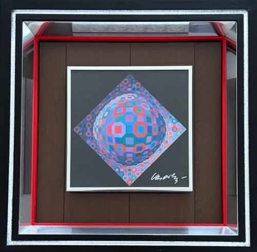 Victor vasarely signed - vasarely,