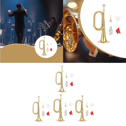 Trompette avec gants clairon - avec, gants,
