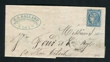 Rare lettre d'Alger pour