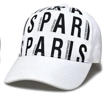 Casquette Paris blanche