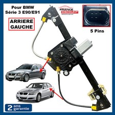Lève Vitre Electrique Arrière Gauche avec Moteur Prévu pour BMW Série 3 E90 E91