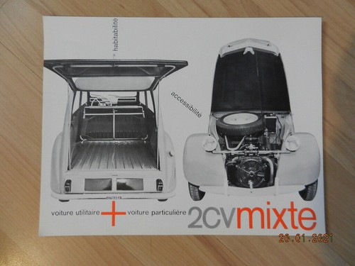 Catalogue citroen mixte - 2, cv