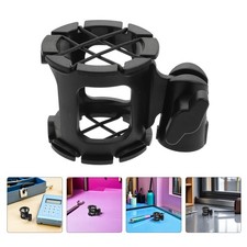 2 Pcs Porte Micro Pied De Support Microphone À L'épreuve Des Chocs Bureau