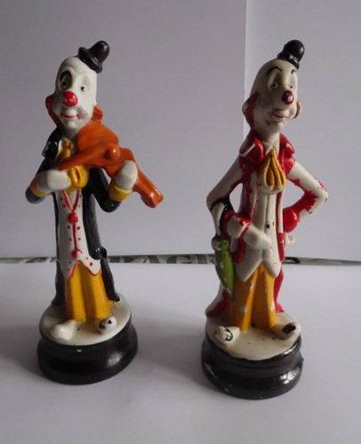 Lot clown ancien bibelot - lot, de