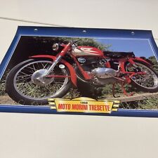 Moto Morini 172cc Tessette 1958 fiche carte moto passion collection Atlas