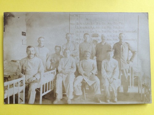 Carte photo service militaires - photo,