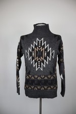 Gaelle Paris Pull Col Roulé Homme Taille 1 Man Vintage Casual Logo