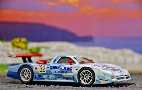 Nissan r390 gt1 calsonic - nissan,
