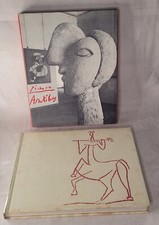 livre PICASSO A ANTIBES PERCY LUND & Hazan 1960  souchere allemand emboitage