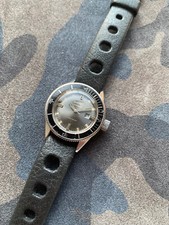 Eberhard Ladyscaf diver montre plongée vintage - ETA 2369 - bracelet Tropic