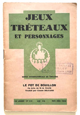 (THEATRE) Jeux, Tréteaux et Personnages 1949 n°112