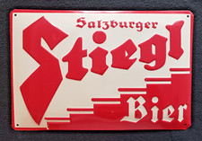 Plaque métal bière STIEGL