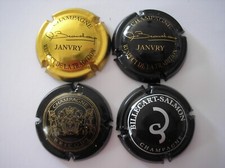 4 Capsules Champagne 2 Beauchamp, Bricout, Billecart-Salmon