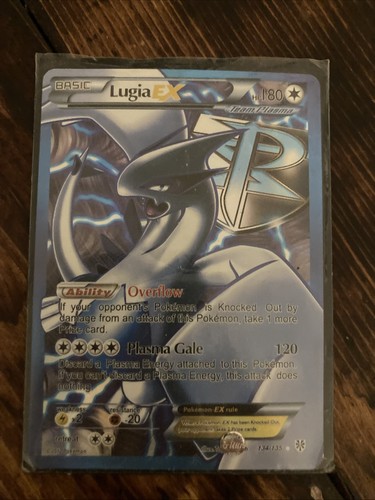 Carte pokémon lugia - ex, full