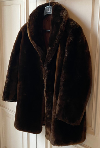 Ancienne veste mouton doré - en,