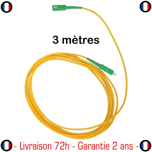 Câble connexion fibre - câble, de